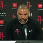Ime Udoka after Rockets came back to beat Blazers