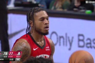 Cam Whitmore 13 pts 8 reb 1 blk vs Portland Trail Blazers | 2024-03-08