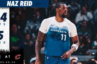 Naz Reid With CAREER-HIGH 34 Points In Loss Against Cleveland | 03.08.24