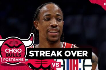 DeMar DeRozan stays hot but Chicago Bulls' win streak ends vs Clippers | CHGO Bulls Podcast