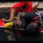 Chris Boucher CLUTCH tip in to tie the game with 0.7 👀