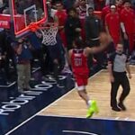 Jordan Poole does WINDMILL DUNK as the Wizards end their losing streak 🔥