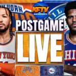 Knicks vs Sixers - Post Game Show EP 491 (Highlights, Analysis, Live Callers) | Underdog Fantasy