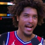 Kelly Oubre Jr. reacts to 76ers' defensive showcase without Embiid & Maxey | NBA on ESPN