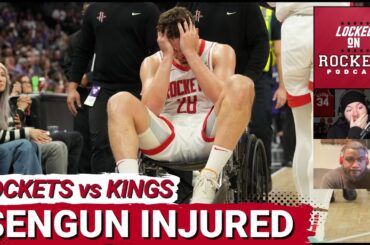 Alperen Sengun Badly Injured In Houston Rockets Comeback Win Vs Sacramento Kings | Is Season Over?