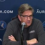 Wolves' Finch on Reid stepping up, again; Lack of physicality vs. Lakers