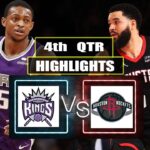 houston rockets vs sacramento kings 4th QTR Highlights | March 10 | 2024 NBA Season
