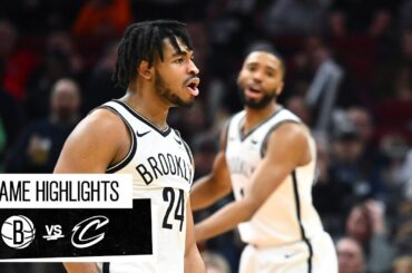 Game Highlights Nets vs. Cavaliers | 3.10.24