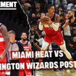Miami Heat vs Washington Wizards Postgame Show | The Basement Sports Network