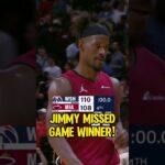 Jimmy MISSED the GAME WINNER vs Wizards!😭