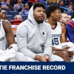 Memphis Grizzlies tie a franchise record in 31-point loss to Oklahoma City Thunder