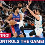 Cade Cunningham Dissects Charlotte Hornets Defense In Detroit Pistons Win