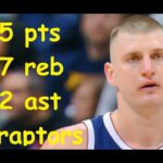 Nikola Jokic 35 Pts 17 Reb 12 Ast Toronto Raptors vs Denver Nuggets HIGHLIGHTS