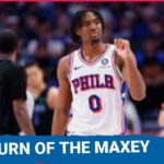 Tyrese Maxey is back; Sixers look to sweep New York Knicks; pondering if there's hope.