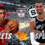 Houston Rockets vs San Antonio Spurs Live Play by Play & Scoreboard