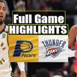 Oklahoma City Thunder vs Indiana Pacers FULL GAME Highlights | March 12 | 2024 NBA Season
