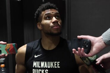 Giannis Antetokounmpo Postgame Press Conference | 3.12.24