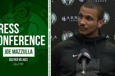 Joe Mazzulla PRAISES Celtics Stay-Ready Group After Win vs Jazz | Postgame Interview