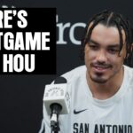 Tre Jones' Post-Game Interview vs Houston Rockets | 3.12.2024