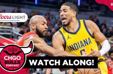 LIVE WATCHALONG! Coby White, Chicago Bulls take on Tyrese Haliburton, Pacers