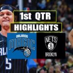 Orlando Magic vs Brooklyn Nets 1st QTR Highlights | March 12 | 2024 NBA Season
