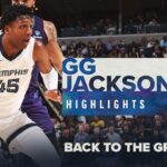 GG Jackson II Highlights | Charlotte Hornets vs  Memphis Grizzlies