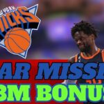🚨 SHOCKING Knicks Update: Star Misses $1.3M Bonus! New York Knicks News