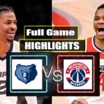Washington Wizards vs Memphis Grizzlies Full Game Highlights | March 12 | 2024 NBA Season