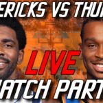 Mavericks vs Thunder Live Watch Party - NBA Regular Season 2023-2024