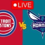 🔴 Live: Detroit Pistons vs Charlotte Hornets | NBA | Live PLay by Play Scoreboard