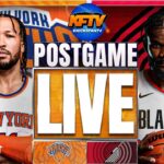 Knicks vs Trailblazers - Post Game Show EP 493 (Highlights, Analysis, Live Callers) Underdog Fantasy