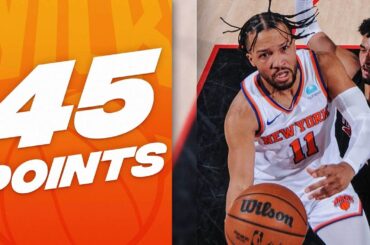 Jalen Brunson GOES OFF For 45 Points! 🔥 | March 14, 2024