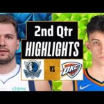 Dallas Mavericks vs Oklahoma City Thunder Full Highlights 2nd QTR | Mar 14 | 2024 NBA Regular Season