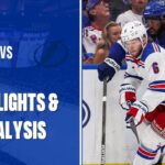 Bolts 3 3rd Period Goals Best Rangers In Tampa | New York Knicks