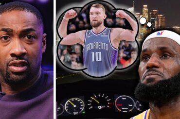 Gilbert Arenas' SAVAGE Reaction To LeBron's Sad Drive Home