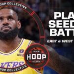 Play-In Seeding Battles For Teams in the Eastern and Western Conference | The Hoop Collective