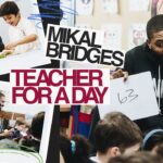 Mikal Bridges Surprises First Graders in Brooklyn Classroom (Mic’d Up)