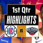LA Clippers vs New Orleans Pelicans Full Highlights 1st QTR | Mar 15 | 2024 NBA Regular Season