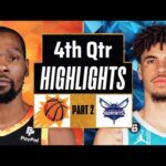 Phoenix Suns vs Charlotte Hornets 4th QTR-PART 2 Highlight | Mar 15 |2024 NBA Regular Season
