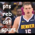 Nikola Jokic 31 Pts 7 Reb 5 Ast Denver Nuggets vs SA Spurs HIGHLIGHTS
