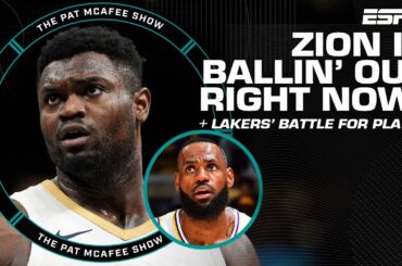 Battle for the Play-In Tournament + Zion Williamson is BALLIN’ right now! 🏀 | The Pat McAfee Show