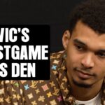 Victor Wembanyama Postgame vs Denver Nuggets | 3.15.2024