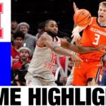 #13 Illinois vs Nebraska Highlights | NCAA Men's Basketball | 2024 College Basketball