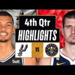 Denver Nuggets vs San Antonio Spurs 4th QTR - PART 2 Highlights | Mar 15 | 2024 NBA Regular Season