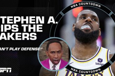 Stephen A.: The Lakers STILL can't play defense! They left their game in Indy! | NBA Countdown