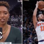 ESPN react to Brunson becomes 4th Knicks player with consecutive 40-Pts games, leads NY past Kings