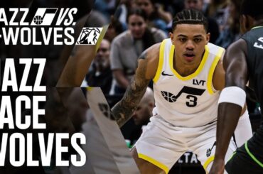 Mike Conley returns with TIMBERWOLVES 🐺 | UTAH JAZZ