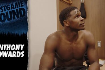 "Somebody's Going To Step Up Every Night." | Anthony Edwards Postgame Sound | 03.16.24