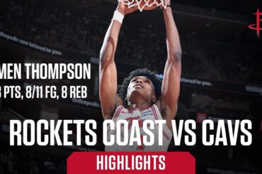 Highlights: Rockets Defeat Cavs 3/16/24 | Houston Rockets