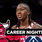 Ayo Dosunmu scores career-high 34 points in Chicago Bulls win over Wizards | CHGO Bulls Podcast